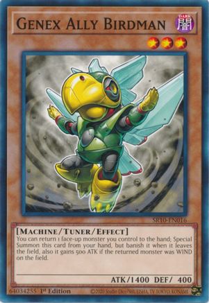 Genex Ally Birdman [SR10-EN016] Common - Yu-Gi-Oh! - Card Brawlers | Quebec | Canada |