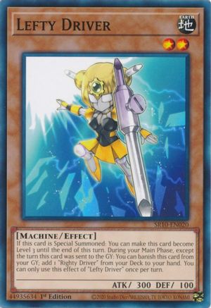 Lefty Driver [SR10-EN020] Common - Yu-Gi-Oh! - Card Brawlers | Quebec | Canada |