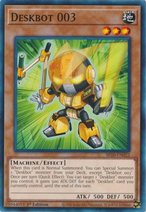 Deskbot 003 [SR10-EN022] Common - Yu-Gi-Oh! - Card Brawlers | Quebec | Canada |