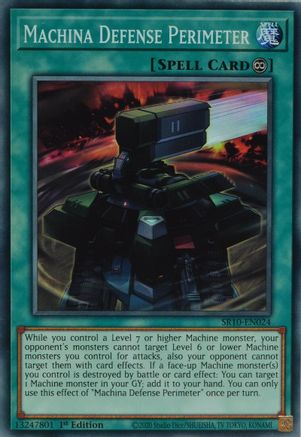 Machina Defense Perimeter [SR10-EN024] Common - Yu-Gi-Oh! - Card Brawlers | Quebec | Canada |