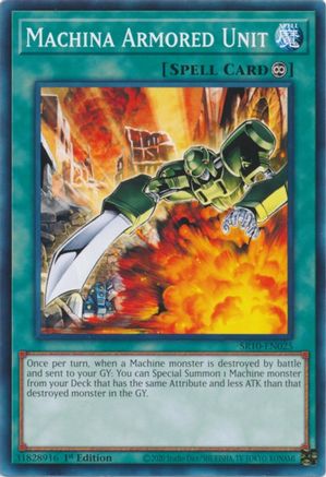 Machina Armored Unit [SR10-EN025] Common - Yu-Gi-Oh! - Card Brawlers | Quebec | Canada |