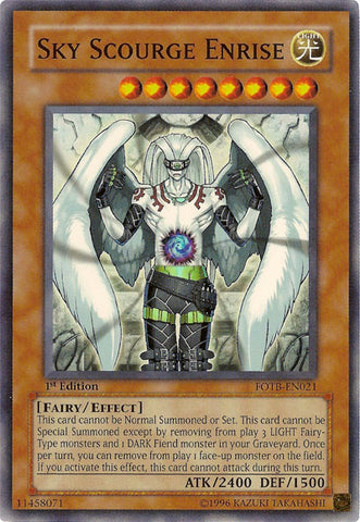 Sky Scourge Enrise [FOTB-EN021] Super Rare - Yu-Gi-Oh! - Card Brawlers | Quebec | Canada |