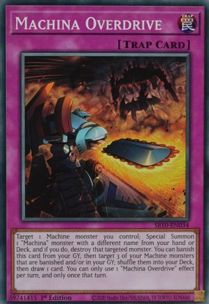 Machina Overdrive [SR10-EN034] Common - Yu-Gi-Oh! - Card Brawlers | Quebec | Canada |