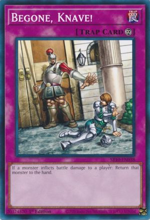 Begone, Knave! [SR10-EN038] Common - Yu-Gi-Oh! - Card Brawlers | Quebec | Canada |