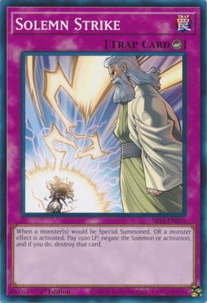 Solemn Strike [SR10-EN039] Common - Yu-Gi-Oh! - Card Brawlers | Quebec | Canada |