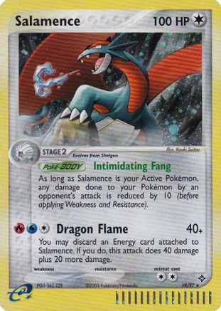 Salamence (19/97) (League Promo 2004) [League & Championship Cards] - Pokémon - Card Brawlers | Quebec | Canada |