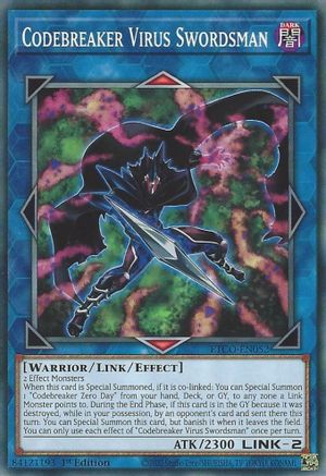 Codebreaker Virus Swordsman [ETCO-EN052] Common - Yu-Gi-Oh! - Card Brawlers | Quebec | Canada |