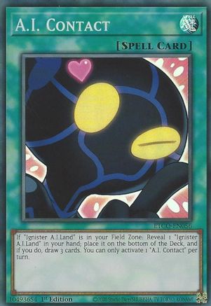 A.I. Contact [ETCO-EN056] Super Rare - Yu-Gi-Oh! - Card Brawlers | Quebec | Canada |