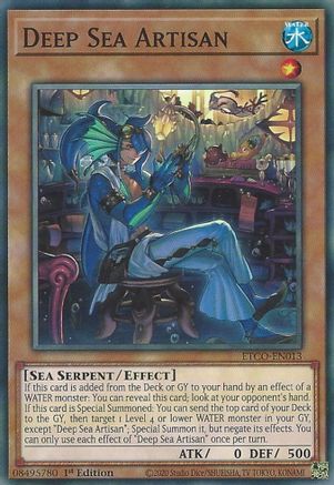 Deep Sea Artisan [ETCO-EN013] Common - Yu-Gi-Oh! - Card Brawlers | Quebec | Canada |