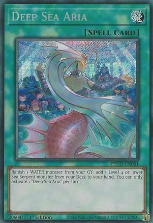Deep Sea Aria [ETCO-EN061] Secret Rare - Yu-Gi-Oh! - Card Brawlers | Quebec | Canada |