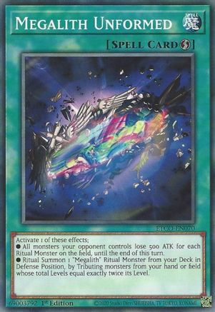 Megalith Unformed [ETCO-EN070] Common - Yu-Gi-Oh! - Card Brawlers | Quebec | Canada |