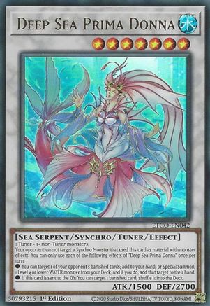 Deep Sea Prima Donna [ETCO-EN042] Ultra Rare - Yu-Gi-Oh! - Card Brawlers | Quebec | Canada |