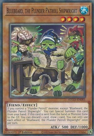 Bluebeard, the Plunder Patroll Shipwright [ETCO-EN085] Common - Yu-Gi-Oh! - Card Brawlers | Quebec | Canada |