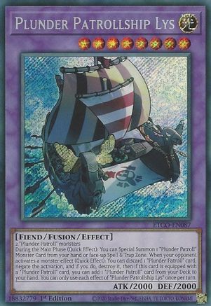 Plunder Patrollship Lys [ETCO-EN087] Secret Rare - Yu-Gi-Oh! - Card Brawlers | Quebec | Canada |