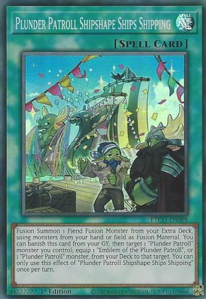 Plunder Patroll Shipshape Ships Shipping [ETCO-EN088] Super Rare - Yu-Gi-Oh! - Card Brawlers | Quebec | Canada |