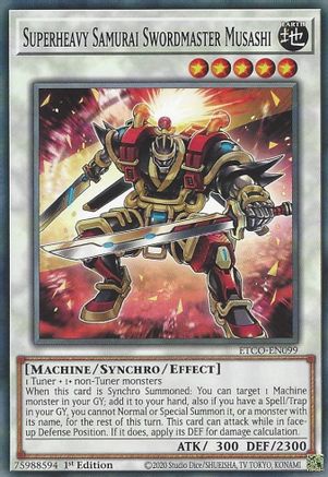 Superheavy Samurai Swordmaster Musashi [ETCO-EN099] Common - Yu-Gi-Oh! - Card Brawlers | Quebec | Canada |