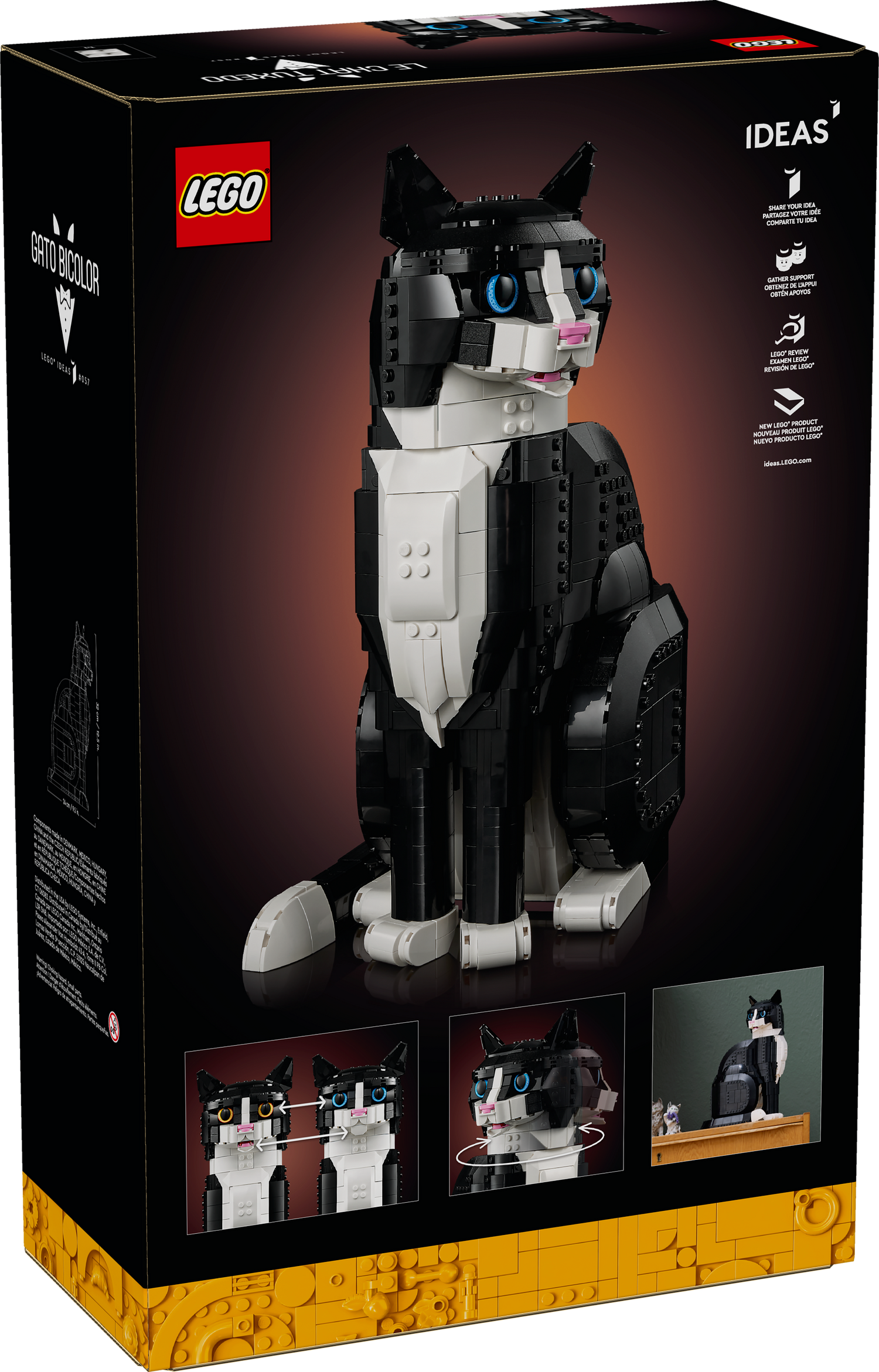 LEGO® - Ideas - Tuxedo Cat - Building Kit - 21349 - Lego - Card Brawlers | Quebec | Canada |