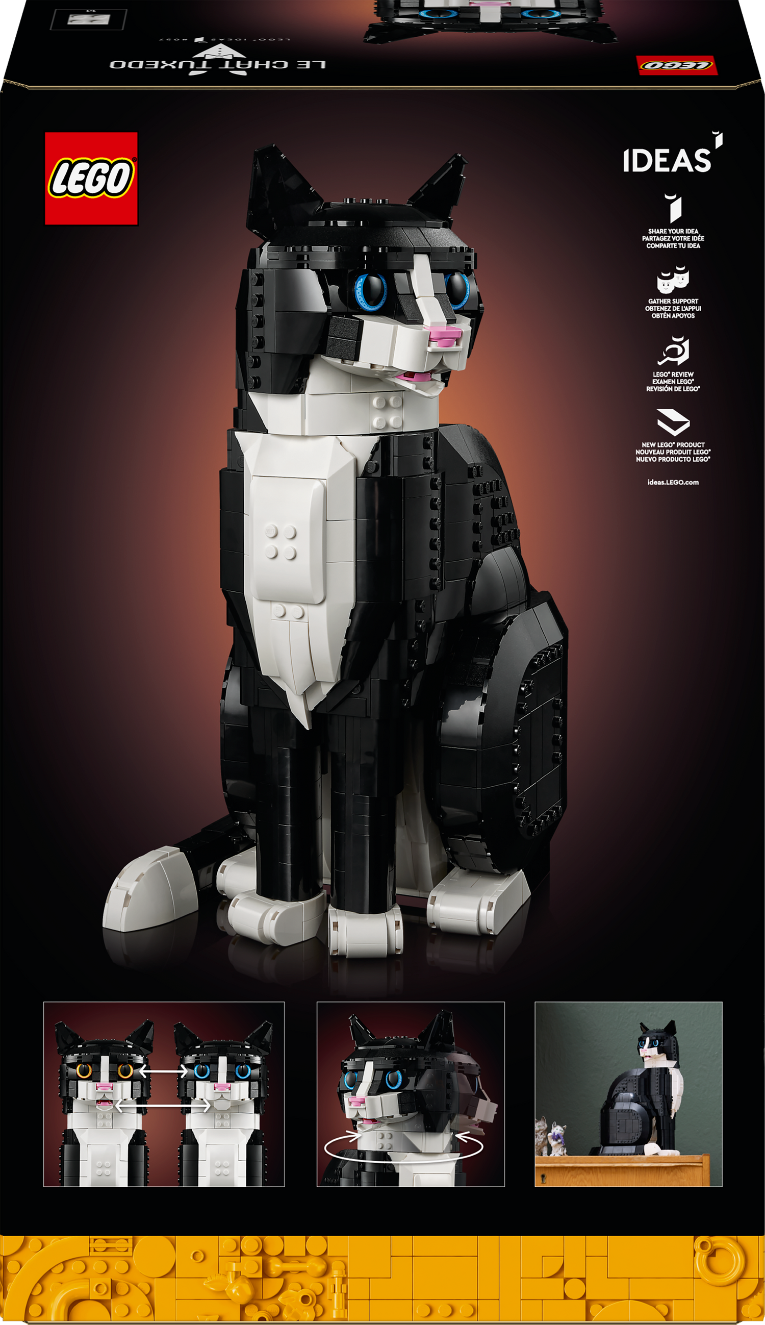 LEGO® - Ideas - Tuxedo Cat - Building Kit - 21349 - Lego - Card Brawlers | Quebec | Canada |