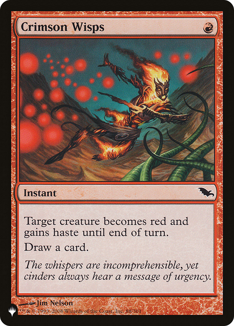 Crimson Wisps [The List] - Magic: The Gathering - Card Brawlers | Quebec | Canada |