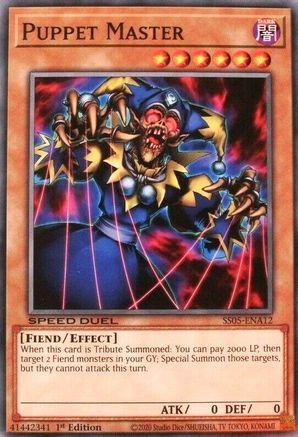 Puppet Master [SS05-ENA12] Common - Yu-Gi-Oh! - Card Brawlers | Quebec | Canada |