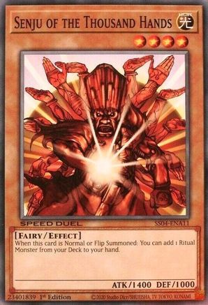 Senju of the Thousand Hands [SS04-ENA11] Common - Yu-Gi-Oh! - Card Brawlers | Quebec | Canada |