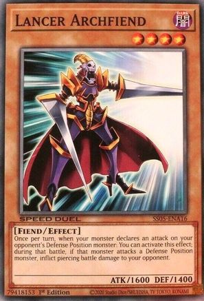 Lancer Archfiend [SS05-ENA16] Common - Yu-Gi-Oh! - Card Brawlers | Quebec | Canada |