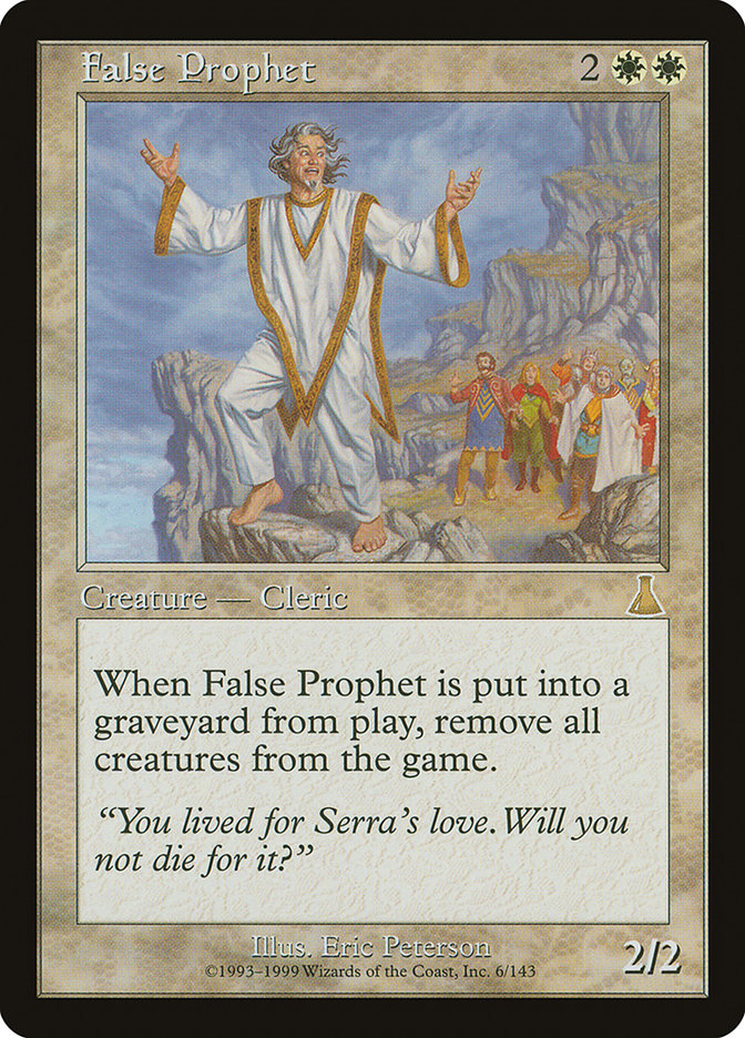 False Prophet [Urza's Destiny] - Magic: The Gathering - Card Brawlers | Quebec | Canada |