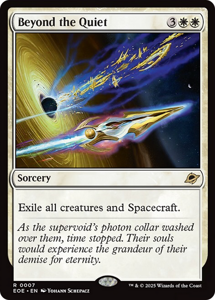 Beyond the Quiet [Edge of Eternities] - Magic: The Gathering - Card Brawlers | Quebec | Canada |