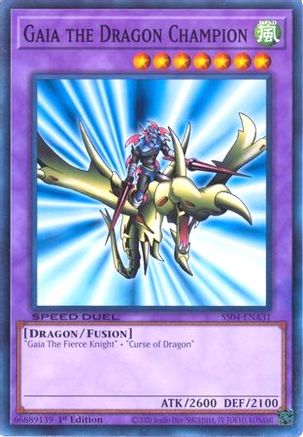 Gaia the Dragon Champion [SS04-ENA31] Common - Yu-Gi-Oh! - Card Brawlers | Quebec | Canada |