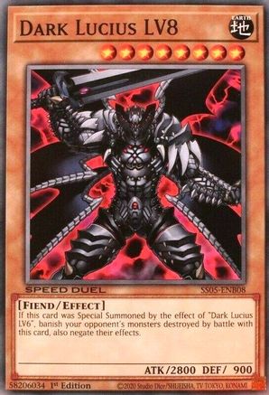 Dark Lucius LV8 [SS05-ENB08] Common - Yu-Gi-Oh! - Card Brawlers | Quebec | Canada |