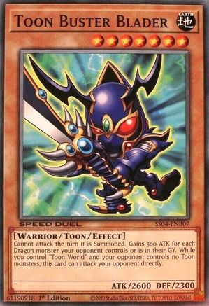 Toon Buster Blader [SS04-ENB07] Common - Yu-Gi-Oh! - Card Brawlers | Quebec | Canada |