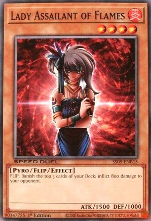 Lady Assailant of Flames [SS05-ENB15] Common - Yu-Gi-Oh! - Card Brawlers | Quebec | Canada |