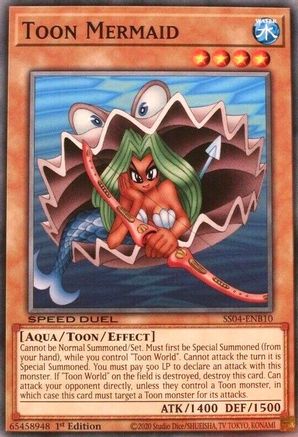 Toon Mermaid [SS04-ENB10] Common - Yu-Gi-Oh! - Card Brawlers | Quebec | Canada |