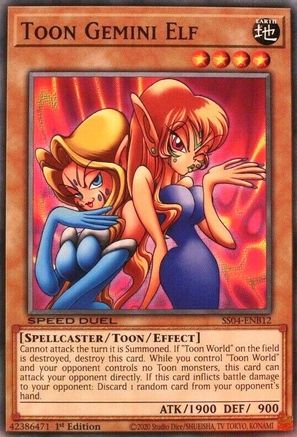 Toon Gemini Elf [SS04-ENB12] Common - Yu-Gi-Oh! - Card Brawlers | Quebec | Canada |