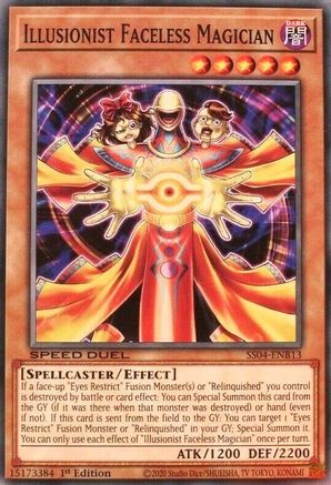 Illusionist Faceless Magician [SS04-ENB13] Common - Yu-Gi-Oh! - Card Brawlers | Quebec | Canada |