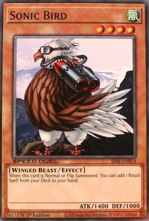 Sonic Bird [SS04-ENB14] Common - Yu-Gi-Oh! - Card Brawlers | Quebec | Canada |