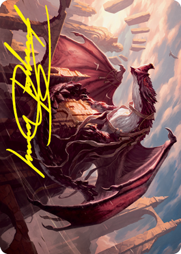 Velomachus Lorehold Art Card (Gold-Stamped Signature) [Strixhaven: School of Mages Art Series] - Magic: The Gathering - Card Brawlers | Quebec | Canada |