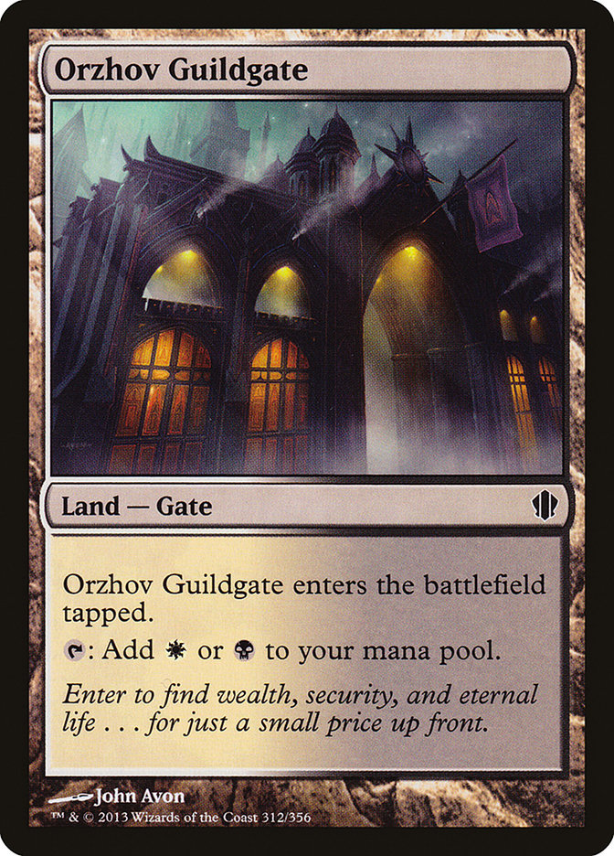 Orzhov Guildgate [Commander 2013] - Magic: The Gathering - Card Brawlers | Quebec | Canada |