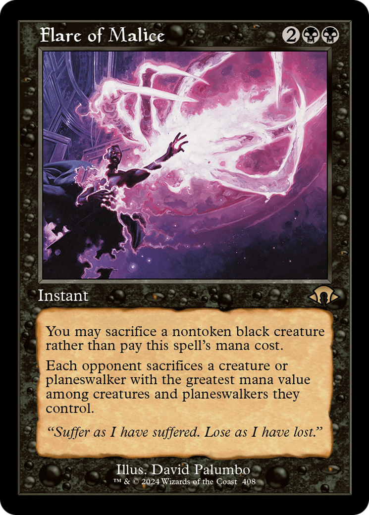 Flare of Malice (Retro) [Modern Horizons 3] - Magic: The Gathering - Card Brawlers | Quebec | Canada |