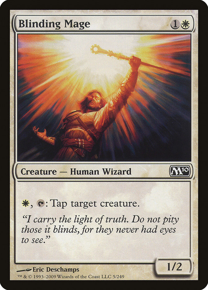 Blinding Mage [Magic 2010] - Magic: The Gathering - Card Brawlers | Quebec | Canada |