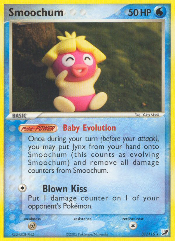 Smoochum (31/115) [EX: Unseen Forces] - Pokémon - Card Brawlers | Quebec | Canada |