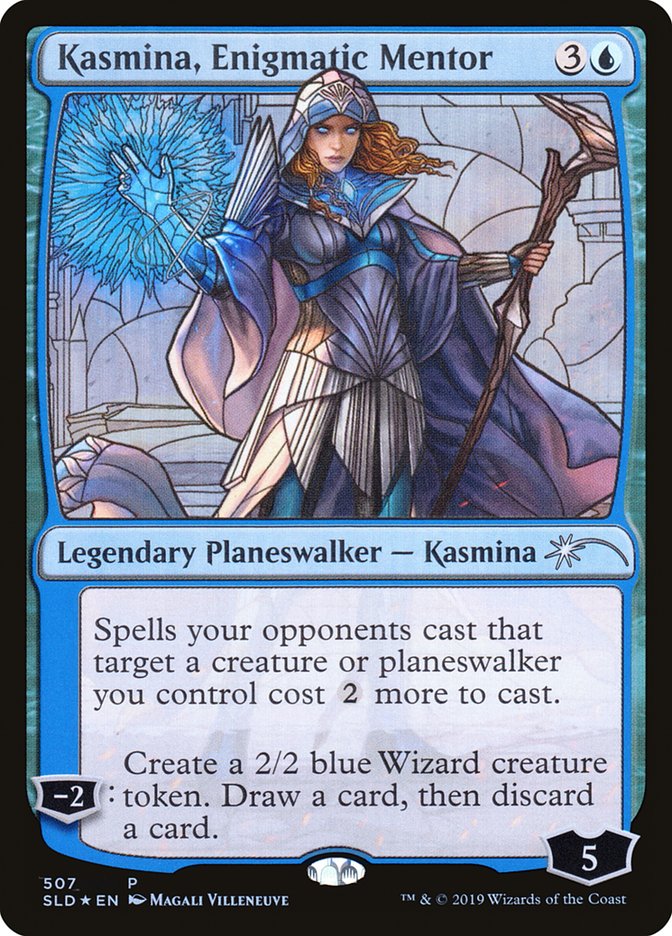 Kasmina, Enigmatic Mentor (Stained Glass) [Secret Lair Drop Promos] - Magic: The Gathering - Card Brawlers | Quebec | Canada |