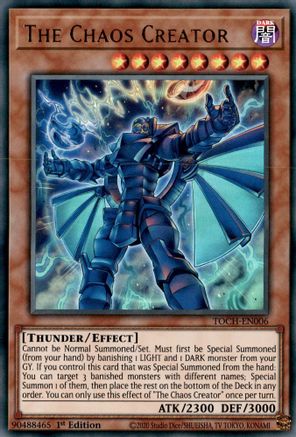 The Chaos Creator [TOCH-EN006] Ultra Rare - Yu-Gi-Oh! - Card Brawlers | Quebec | Canada |