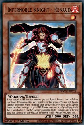 Infernoble Knight - Renaud [TOCH-EN011] Ultra Rare - Yu-Gi-Oh! - Card Brawlers | Quebec | Canada |