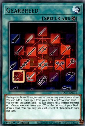 Gearbreed [TOCH-EN016] Rare - Yu-Gi-Oh! - Card Brawlers | Quebec | Canada |