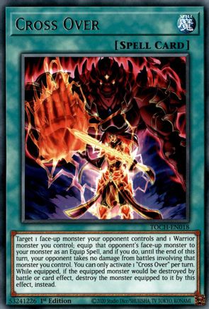 Cross Over [TOCH-EN018] Rare - Yu-Gi-Oh! - Card Brawlers | Quebec | Canada |