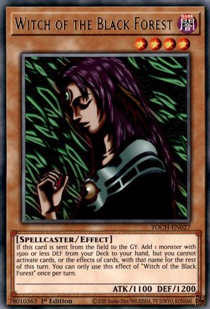Witch of the Black Forest [TOCH-EN027] Rare