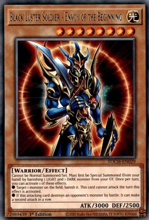 Black Luster Soldier - Envoy of the Beginning [TOCH-EN029] Rare - Yu-Gi-Oh! - Card Brawlers | Quebec | Canada |