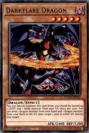Darkflare Dragon [TOCH-EN032] Rare - Yu-Gi-Oh! - Card Brawlers | Quebec | Canada |