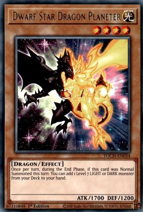 Dwarf Star Dragon Planeter [TOCH-EN034] Rare - Yu-Gi-Oh! - Card Brawlers | Quebec | Canada |